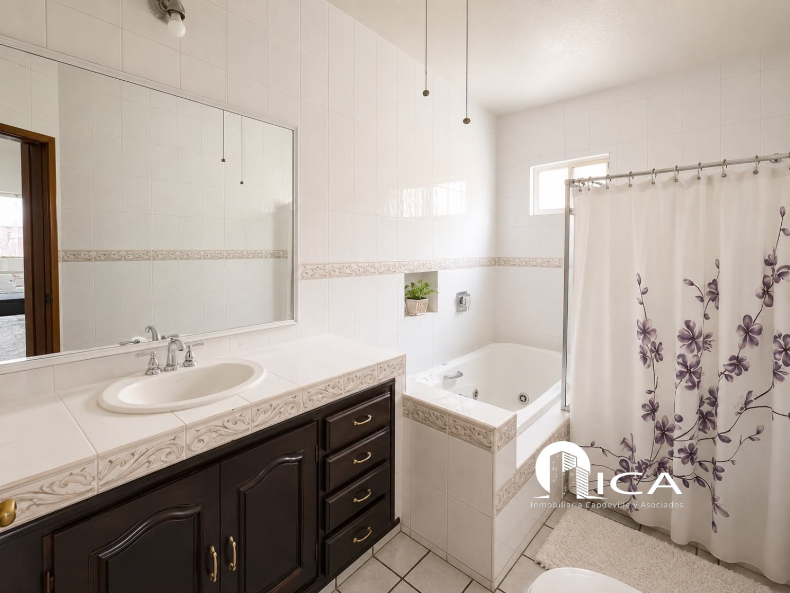 Baño de la residencia